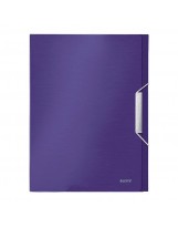 Mapa s gumicom 30mm Leitz Style plava