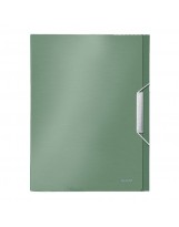 Mapa s gumicom 30mm Leitz Style zelena