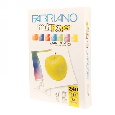 Papir A4 240g Fabriano multipaper