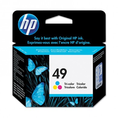 Ink jet HP 49 Tri-color Original Ink Cartridge 51649