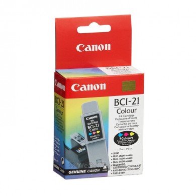 Ink jet Canon BCI 21 colour original