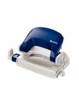 Bu&scaron;ač 2 rupe do 8 listova Leitz 5058 plavi