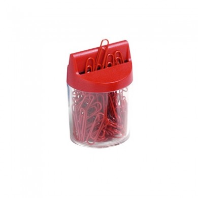 Kutija za spajalice Herlitz crvena