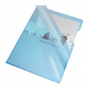 Fascikl L A4 150my Esselte plavi 554350