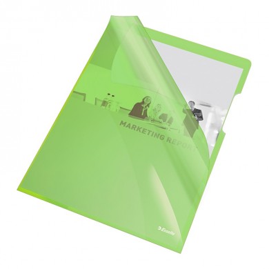 Fascikl L A4 150my Esselte zeleni 554360