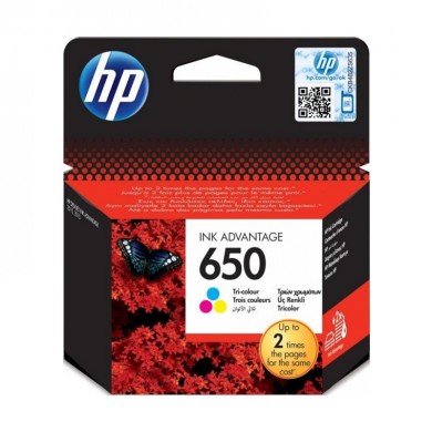 Ink jet HP CZ102 650 Tri-colour original
